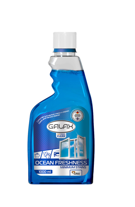 Засіб для миття скла GALAX, 1000мл